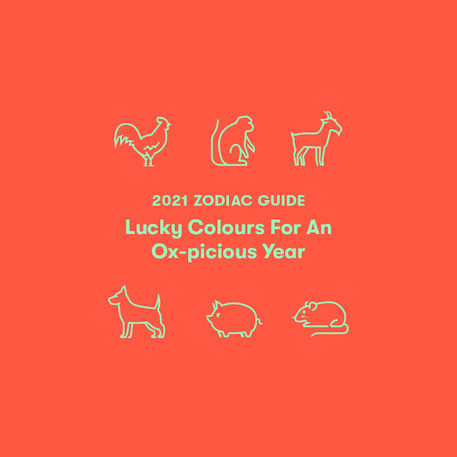 2021 Lucky Colours for the Zodiac Signs
