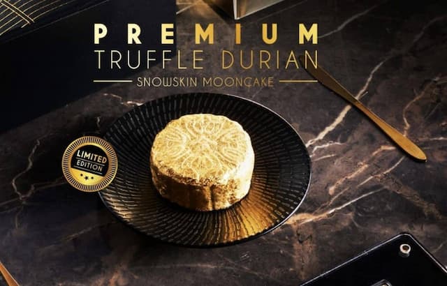 Mouth Melting and Chewy Snow Durian Mooncakes