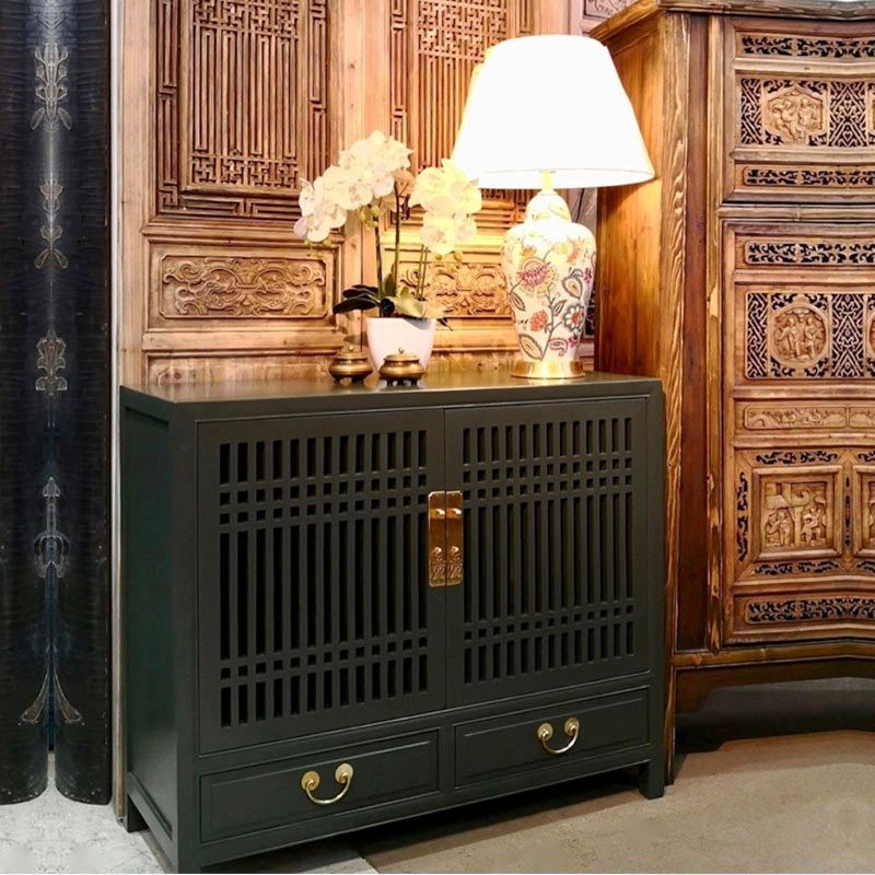 Just Anthony: Wooden Spindle Cabinet