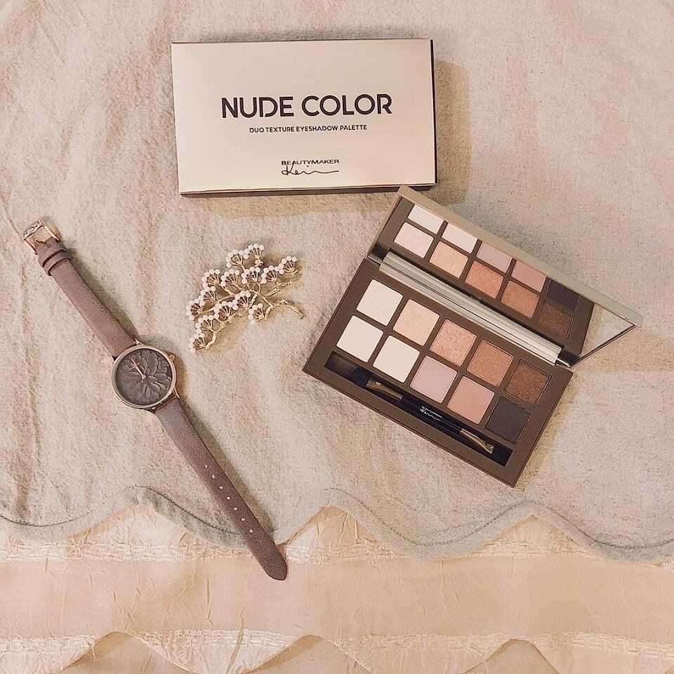 BeautyMaker Duo Texture Eyeshadow Palette